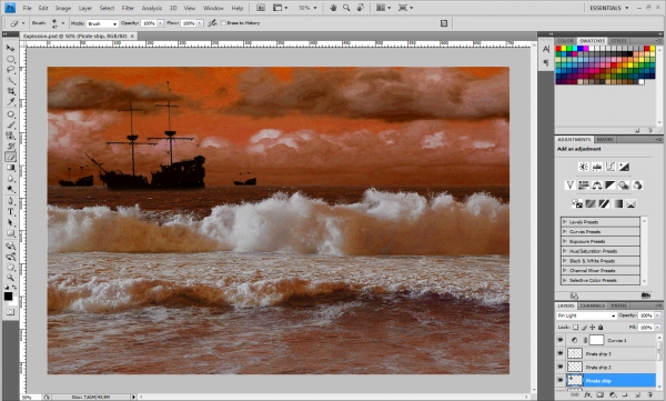 Creation of Pirates: Step 4